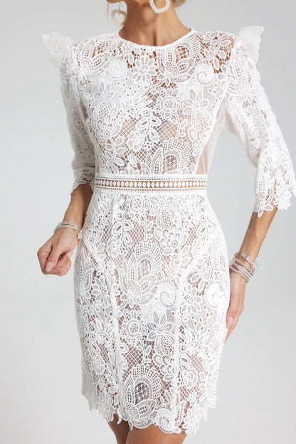 A Vintage Style Dress with Delicate Timeless Details