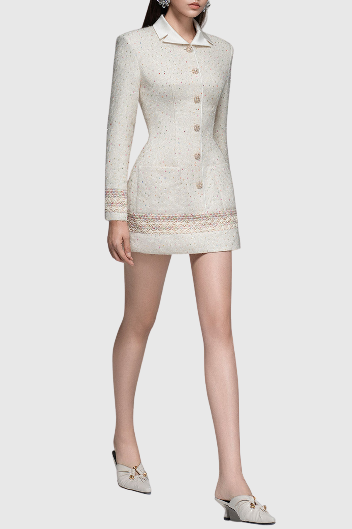 A Vintage Style Dress with Delicate Timeless Details