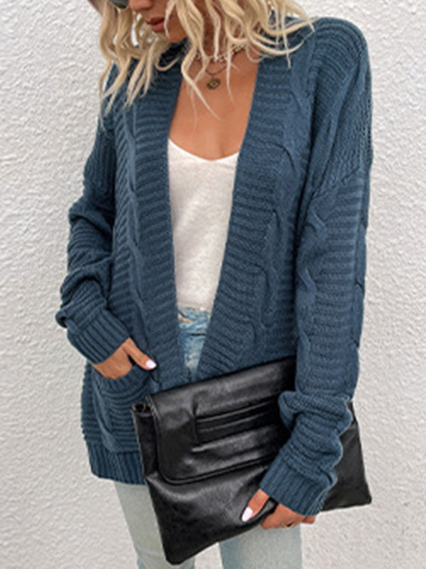 Well Tailored Cardigan with a Graceful Silhouette