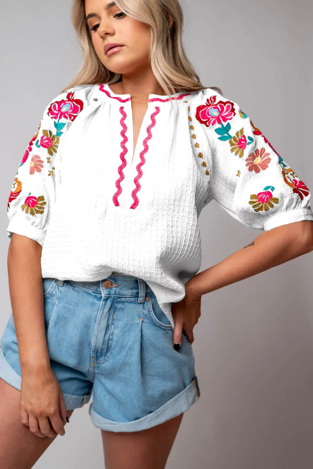 A Vintage Style Blouse with Delicate Timeless Details