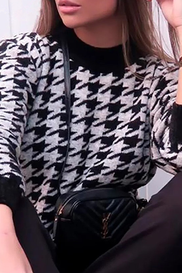 A Vintage Style Sweater with Delicate Timeless Details