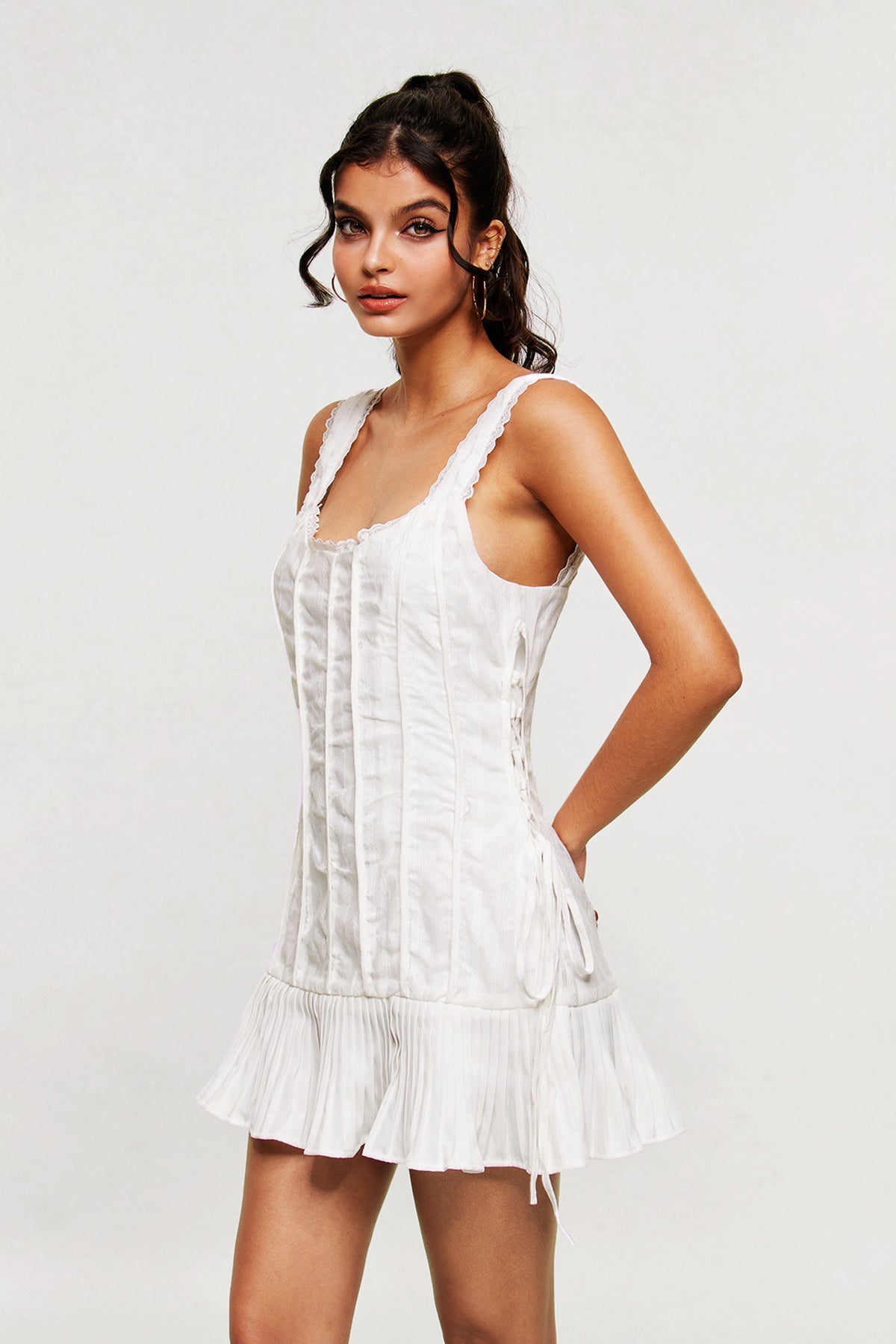 A Vintage Style Dress with Delicate Timeless Details