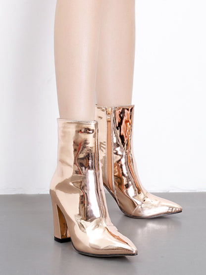 A Vintage Style Boots with Delicate Timeless Details