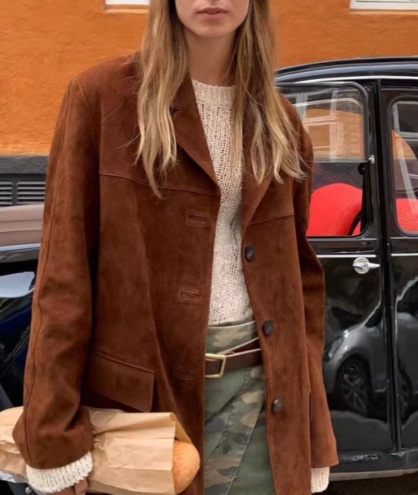 Classic Vintage Coat with a Flattering Fit
