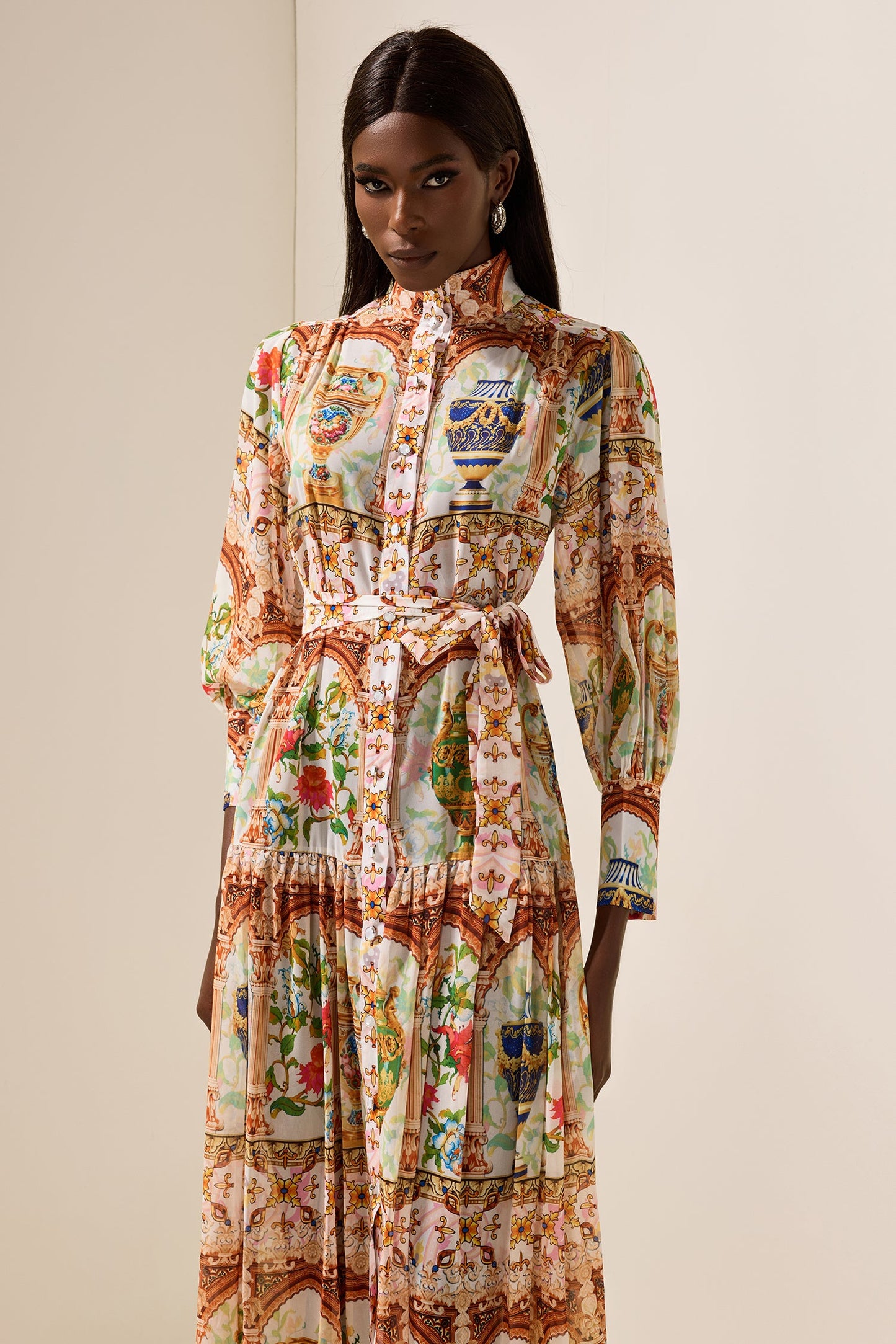 A Vintage Style Dress with Delicate Timeless Details