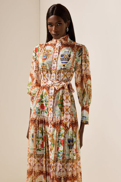 A Vintage Style Dress with Delicate Timeless Details