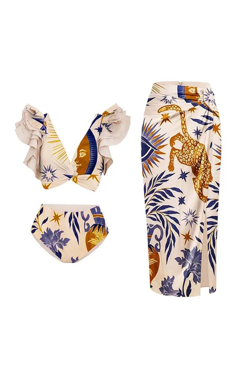 Vintage Inspired Bikini with a Contemporary Edge