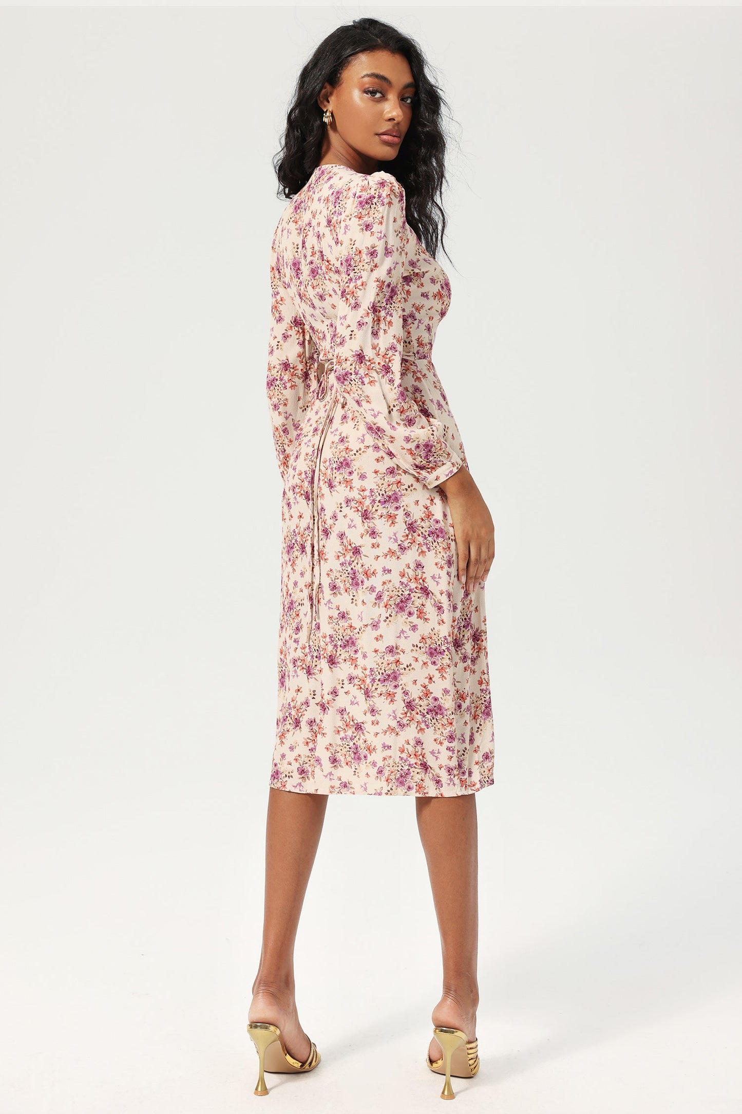 A Vintage Style Dress with Delicate Timeless Details