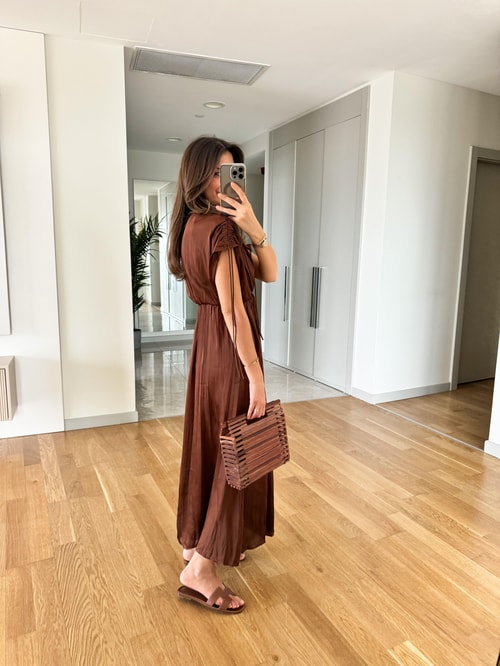 A Vintage Style Dress with Delicate Timeless Details