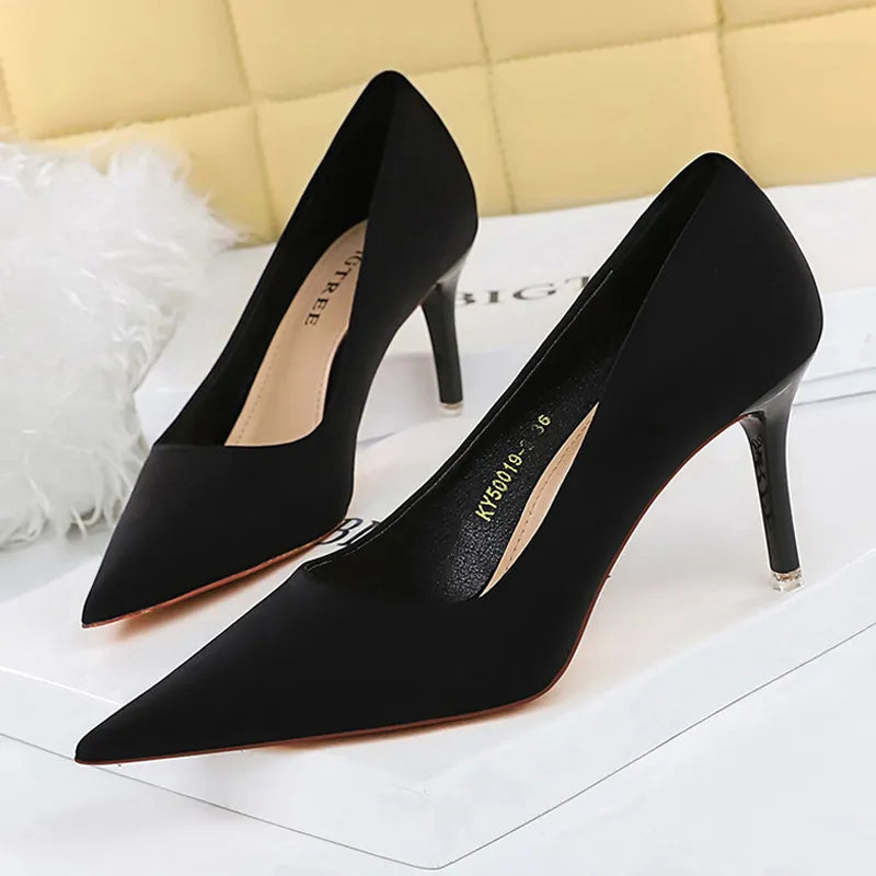 Vintage Inspired Heels with a Contemporary Edge