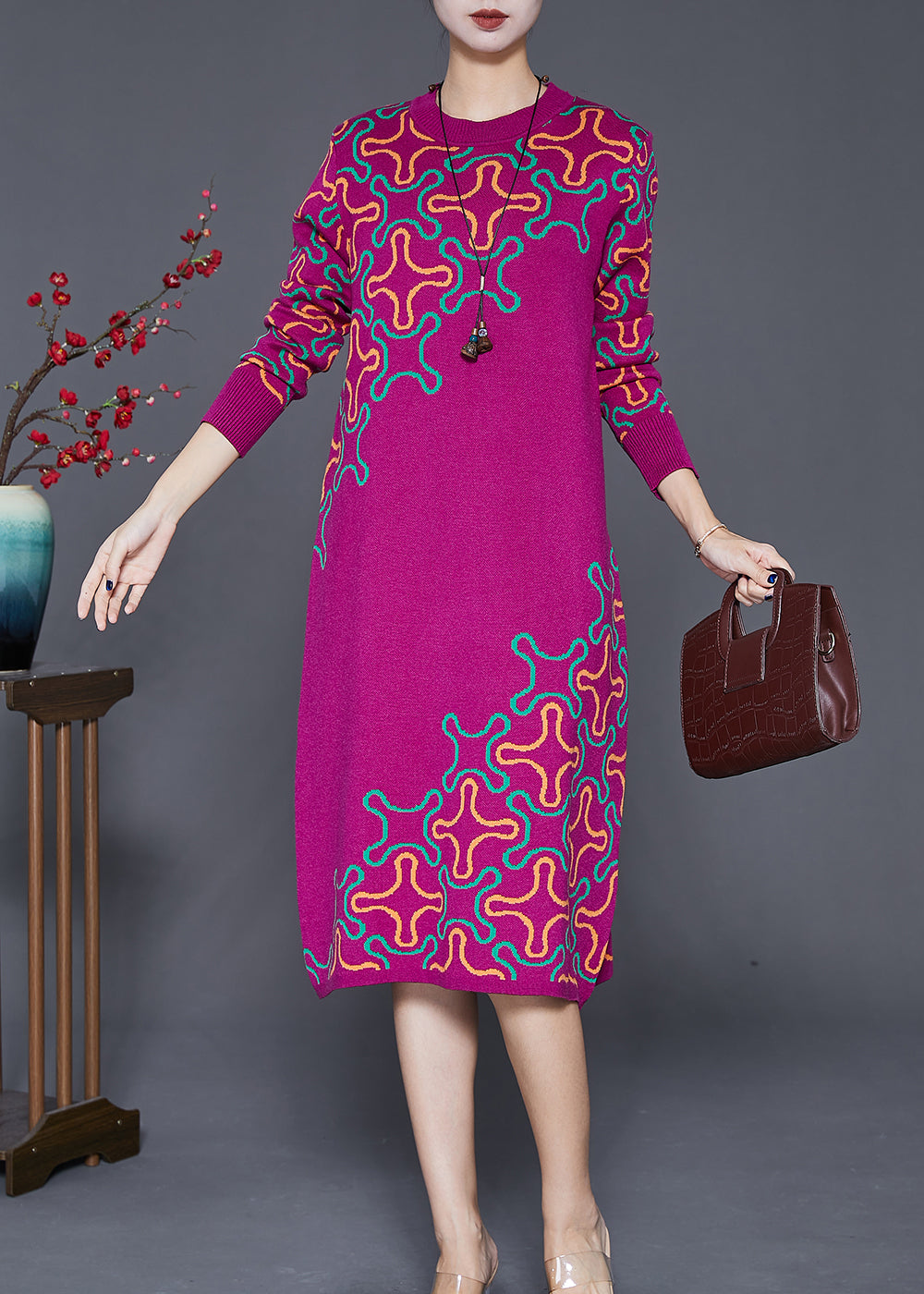 Classic Vintage Dress with a Flattering Fit