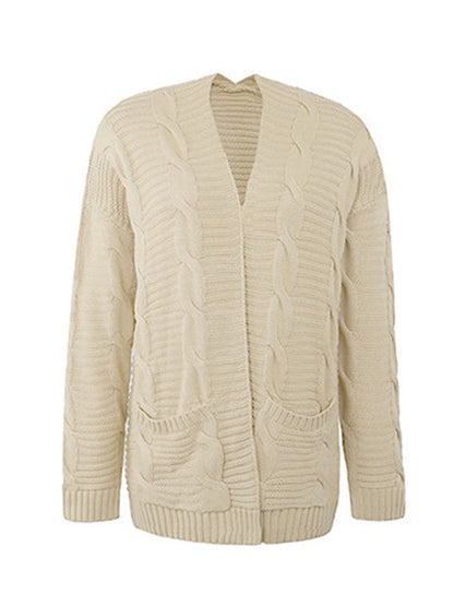 Well Tailored Cardigan with a Graceful Silhouette