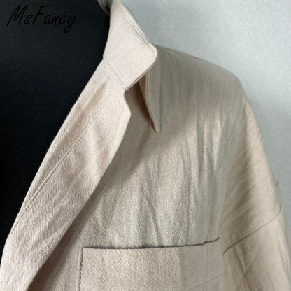 A Vintage Style Shirt with Delicate Timeless Details