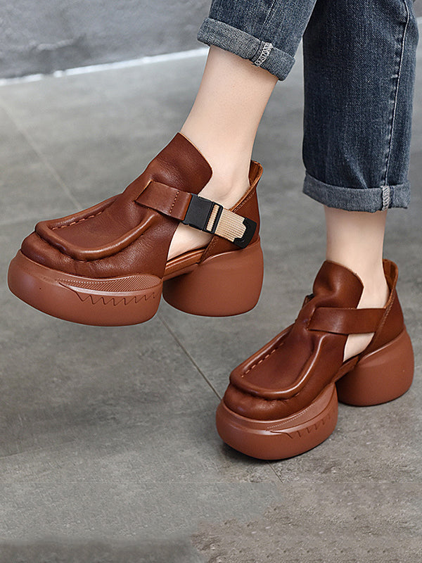 A Vintage Style Sandals with Delicate Timeless Details