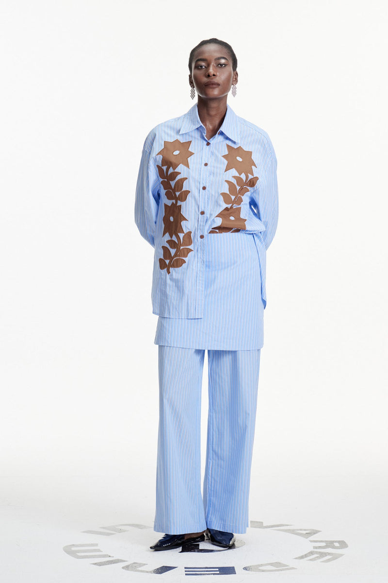 A Vintage Style Pants with Delicate Timeless Details