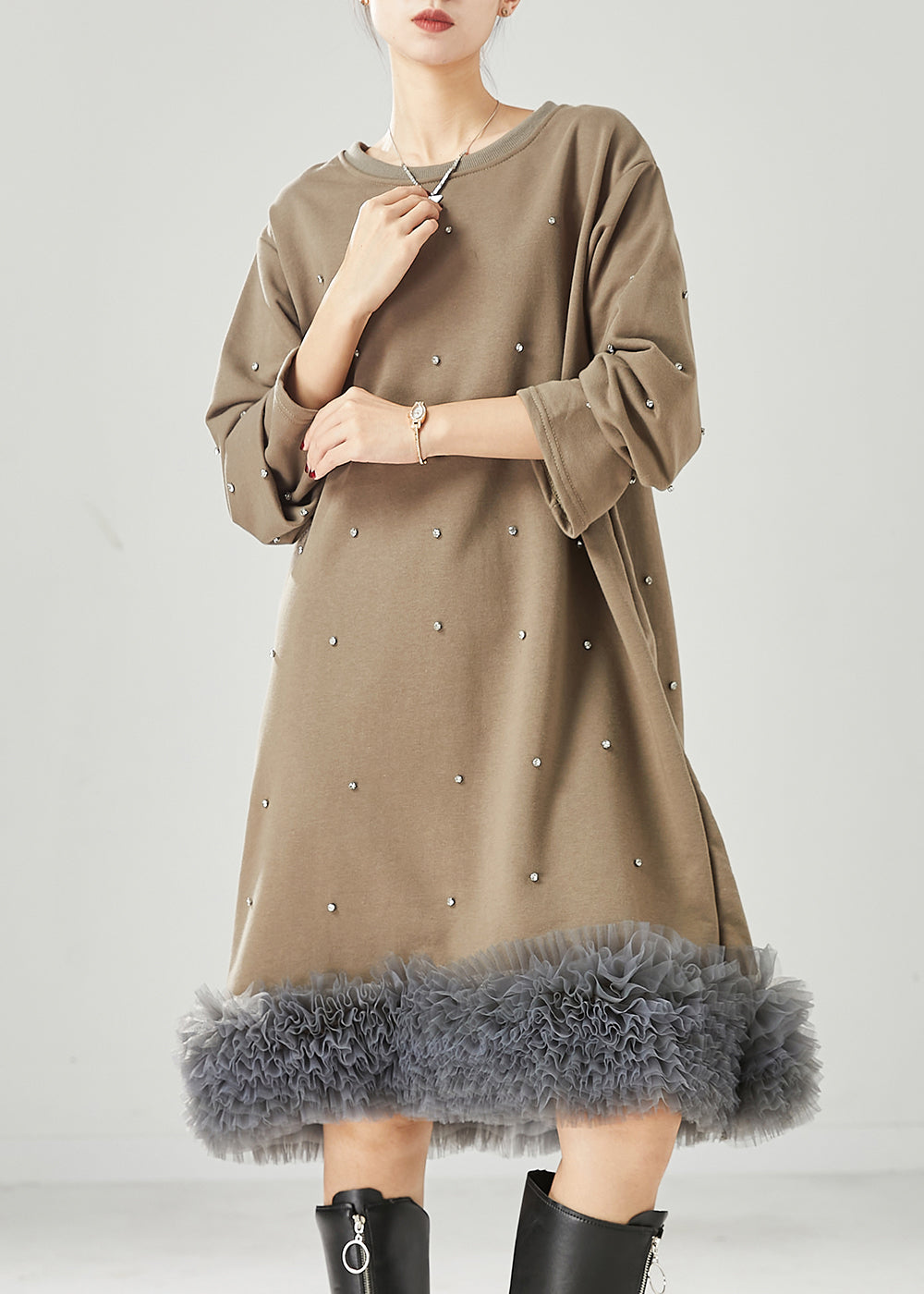 Elegantly Styled Dress for Everyday Wear