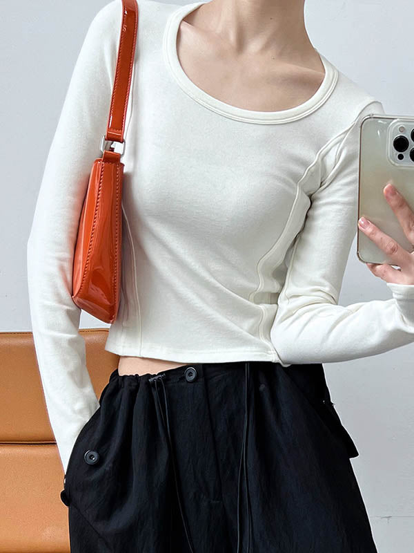 Well Tailored T-Shirt with a Graceful Silhouette