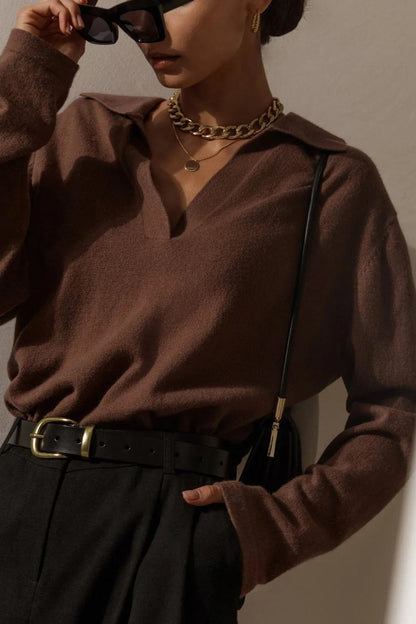 Classic Vintage Sweater with a Flattering Fit