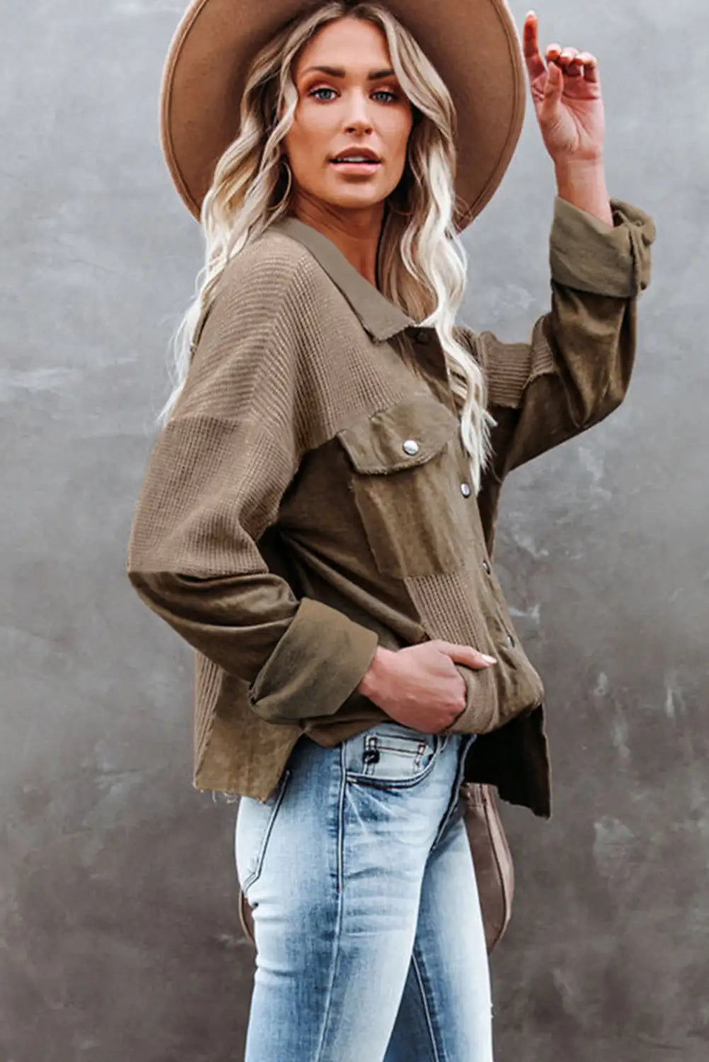 A Vintage Style Jacket with Delicate Timeless Details