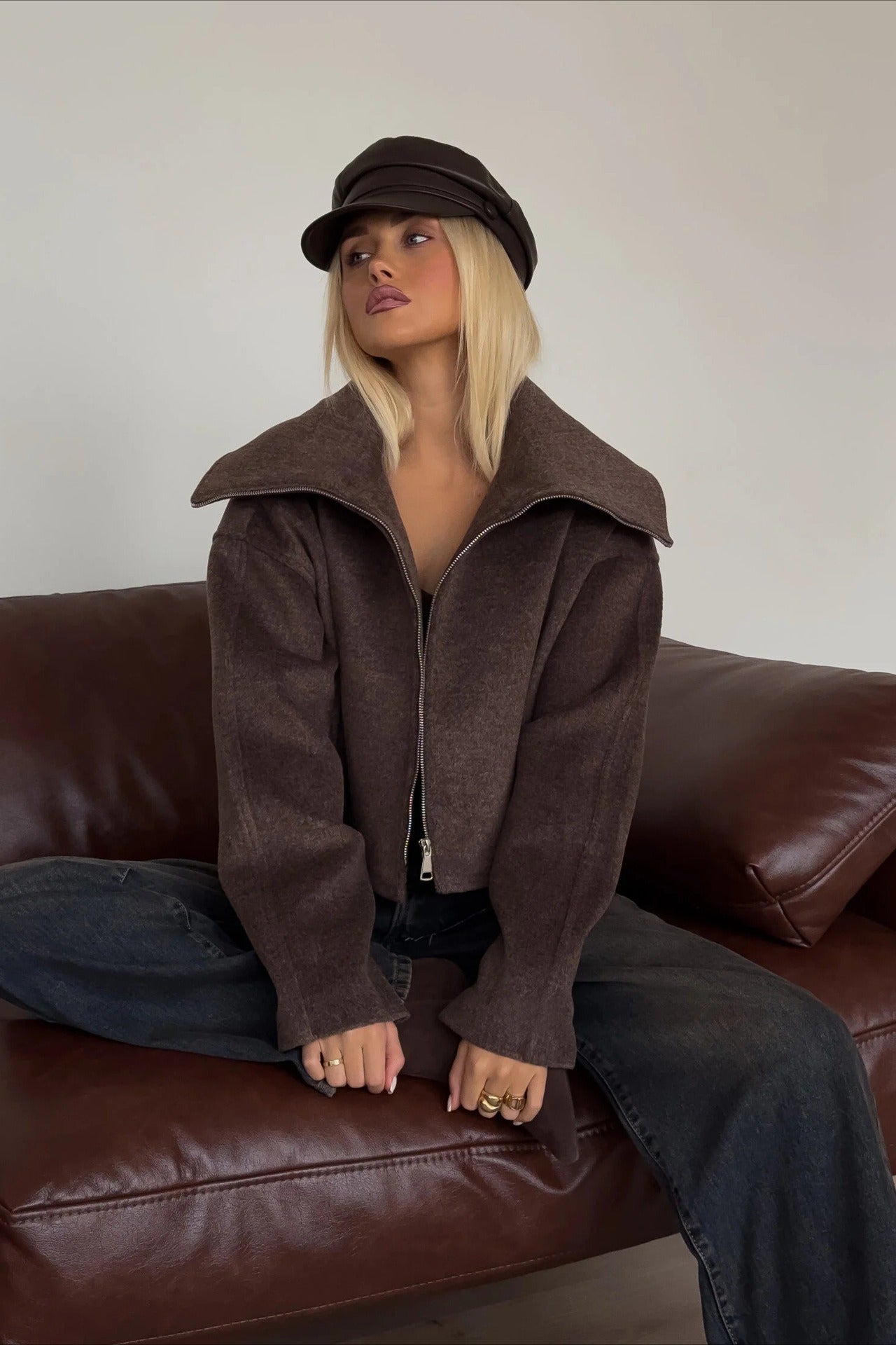Classic Vintage Jacket with a Flattering Fit