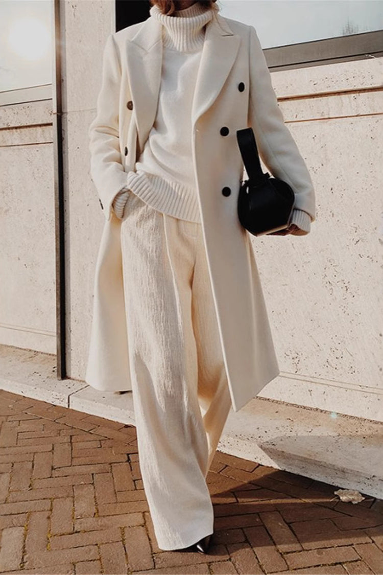 A Vintage Style Coat with Delicate Timeless Details