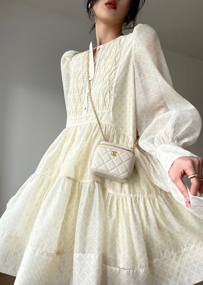 A Vintage Style Dress with Delicate Timeless Details