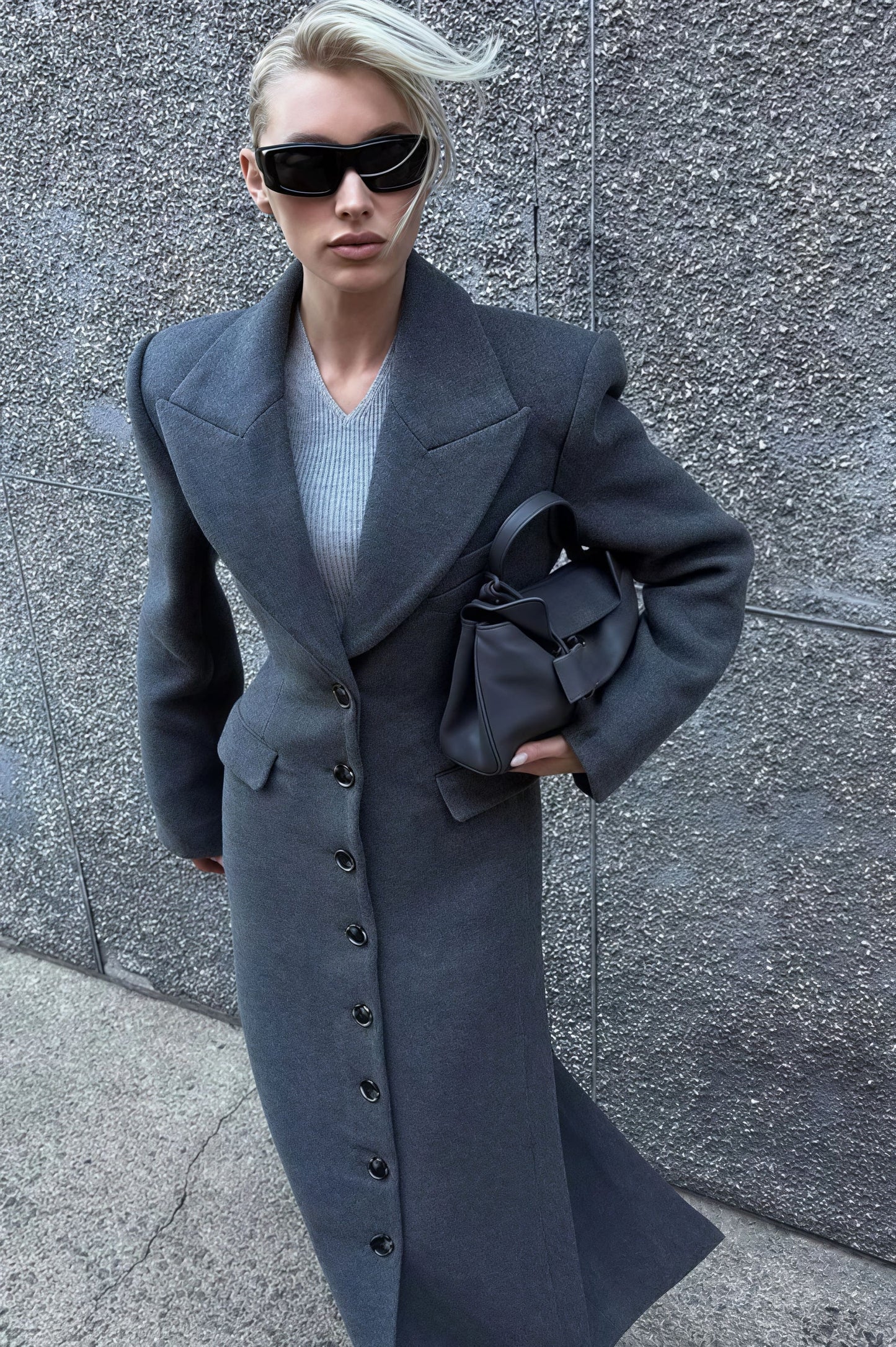 Classic Vintage Coat with a Flattering Fit