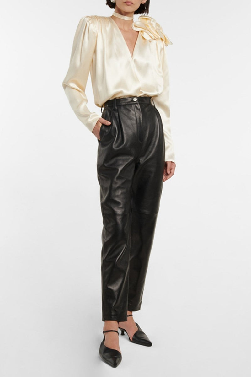 A Vintage Style Blouse with Delicate Timeless Details