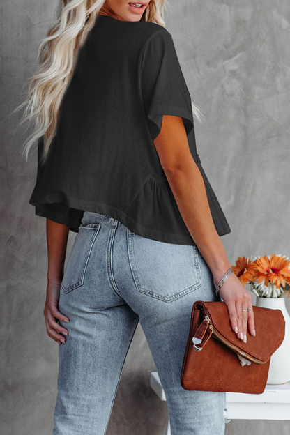 A Vintage Style T-Shirt with Delicate Timeless Details