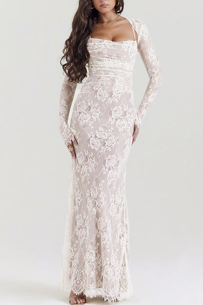 A Vintage Style Dress with Delicate Timeless Details