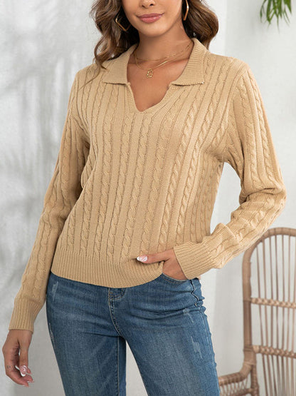 Classic Vintage Sweater with a Flattering Fit