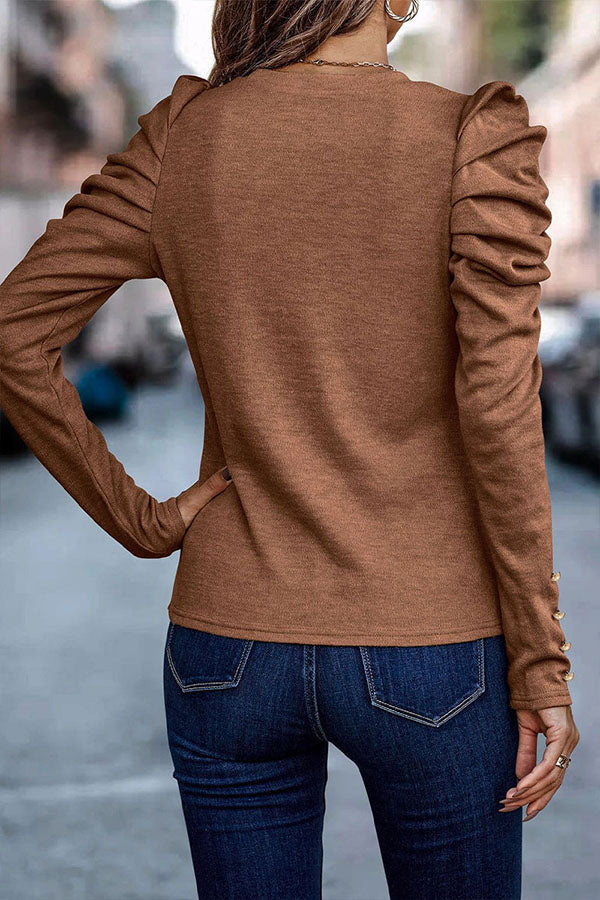 Gracefully Styled Top for Any Occasion
