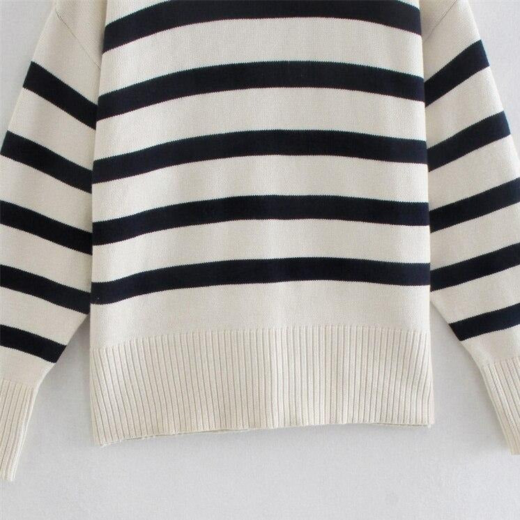 A Vintage Style Sweater with Delicate Timeless Details