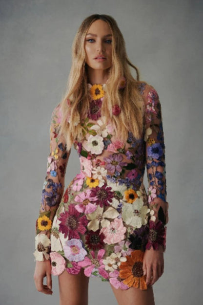 A Vintage Style Dress with Delicate Timeless Details