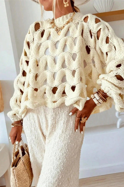 Vintage Inspired Sweater with a Contemporary Edge