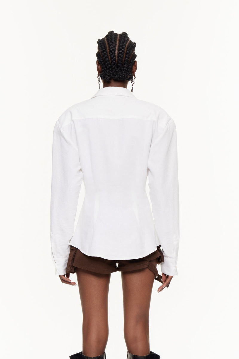 A Vintage Style Shirt with Delicate Timeless Details