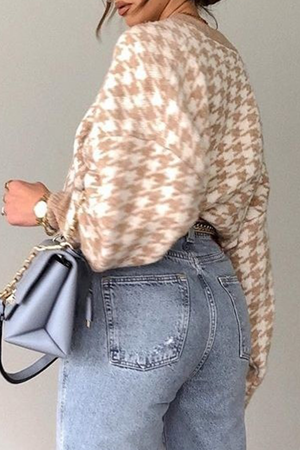 A Vintage Style Sweater with Delicate Timeless Details