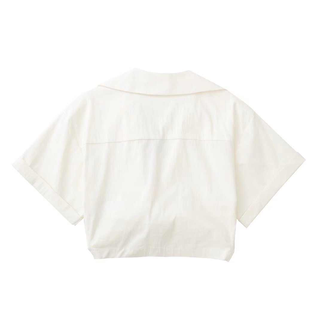 A Vintage Style Shirt with Delicate Timeless Details