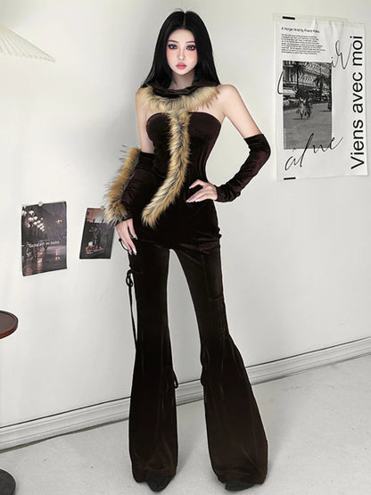 A Vintage Style Pants with Delicate Timeless Details