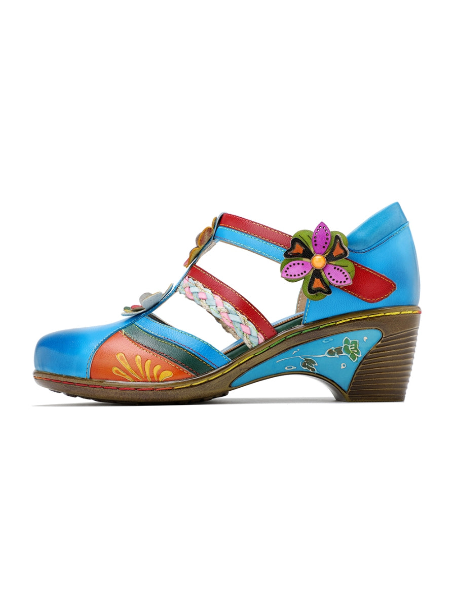 Vintage Inspired Sandals with a Contemporary Edge
