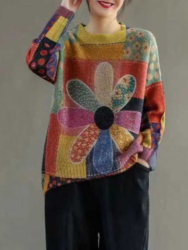Vintage Inspired Sweater with a Contemporary Edge