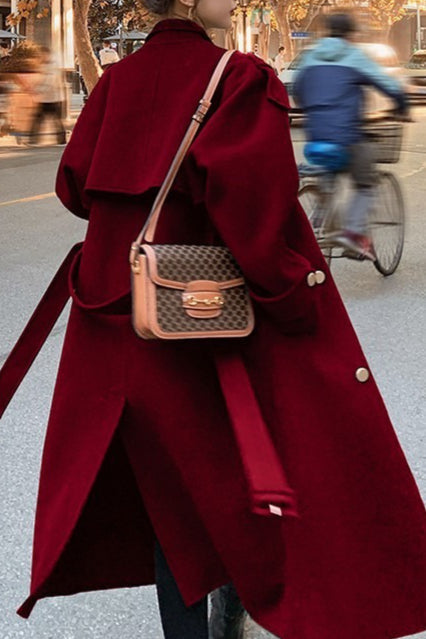 Classic Vintage Coat with a Flattering Fit