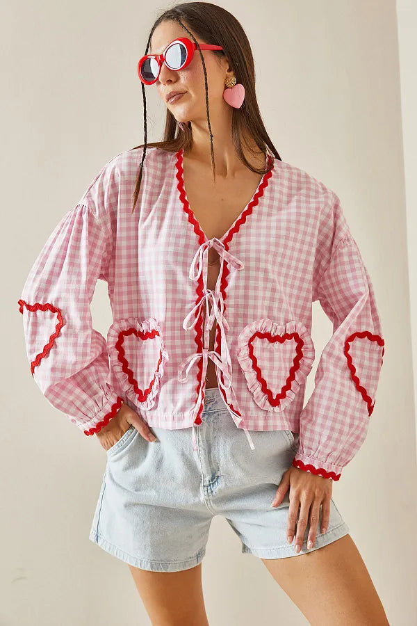 Gracefully Styled Blouse for Any Occasion
