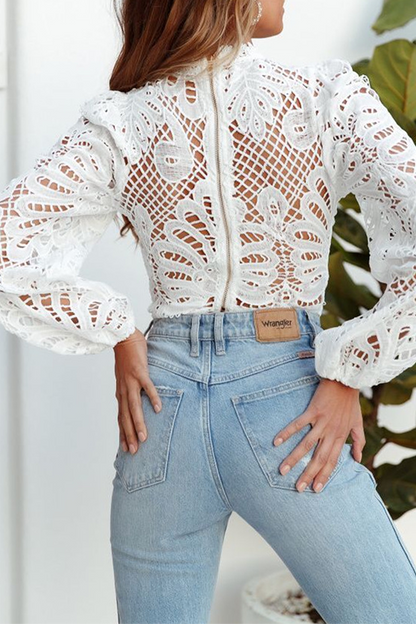 A Vintage Style Top with Delicate Timeless Details