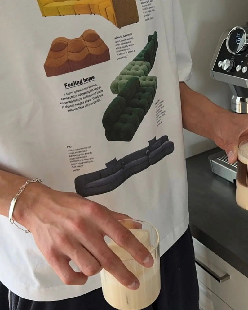 Well Tailored T-Shirt with a Graceful Silhouette