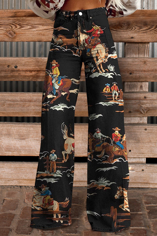 A Vintage Style Trousers with Delicate Timeless Details