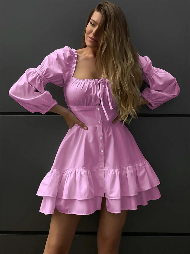 A Vintage Style Dress with Delicate Timeless Details