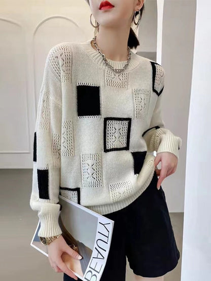 Well Tailored Sweater with a Graceful Silhouette