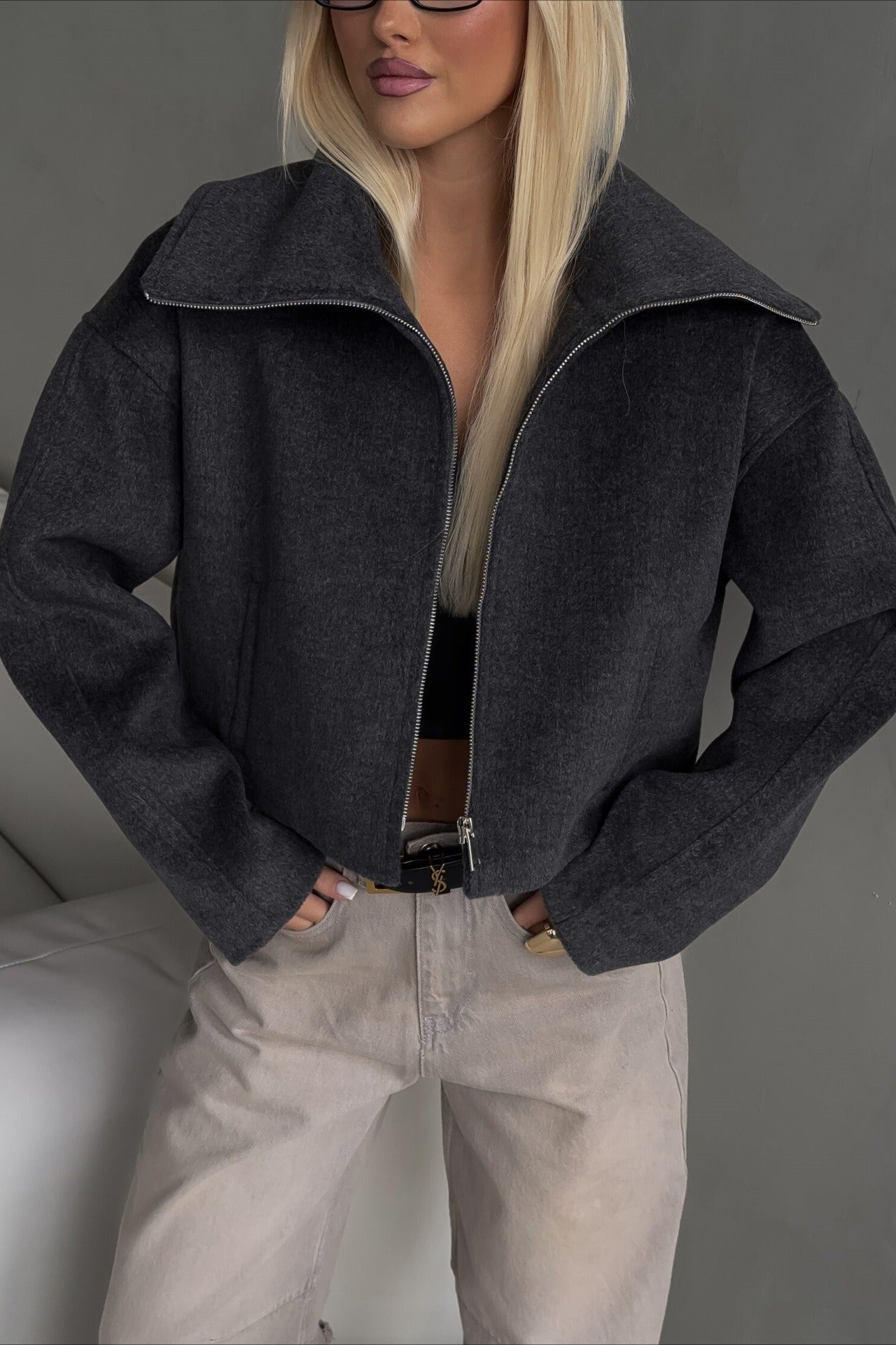 Classic Vintage Jacket with a Flattering Fit
