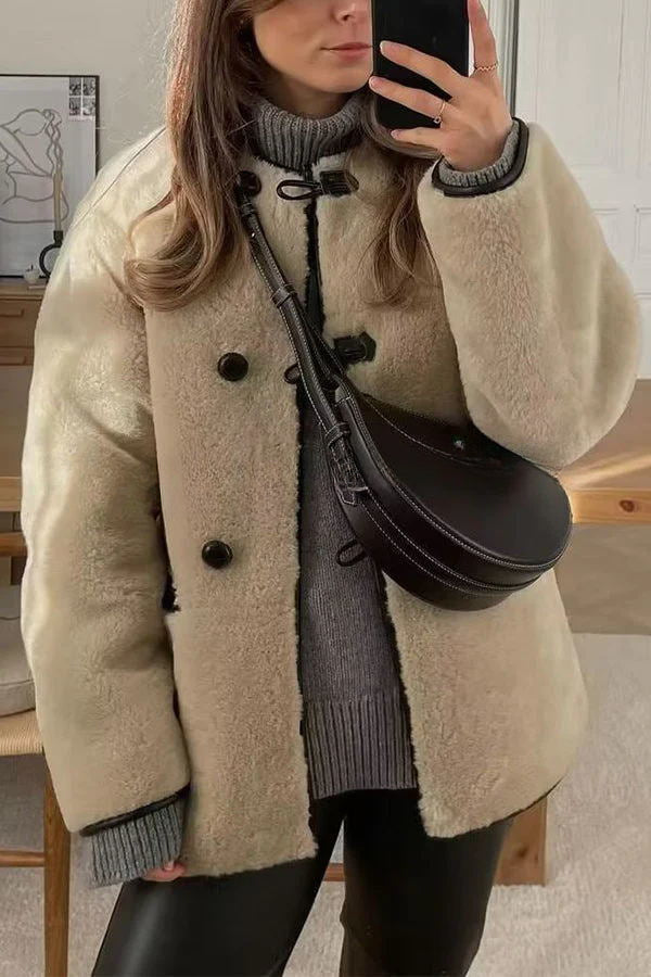 A Vintage Style Coat with Delicate Timeless Details